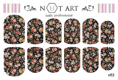 Слайдеры Nut Art Professional, Fantasy flowers nfl3 - 1 