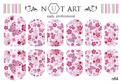 Слайдеры Nut Art Professional, Fantasy flowers nfl4 - 1 