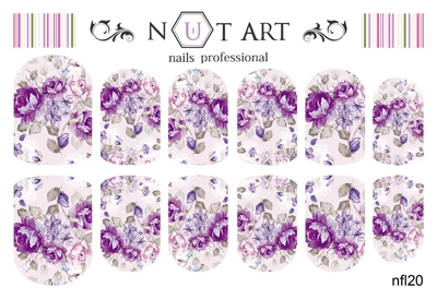 Слайдеры Nut Art Professional, Fantasy flowers nfl20 - 1 