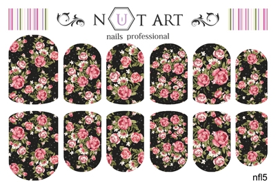 Слайдеры Nut Art Professional, Fantasy flowers nfl5 - 1 