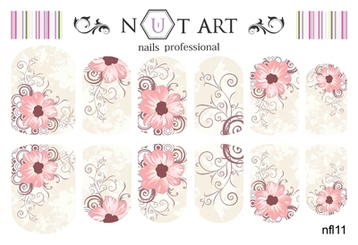 Слайдеры Nut Art Professional, Fantasy flowers nfl11 - 1 