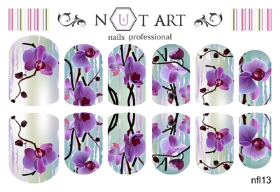 Слайдеры Nut Art Professional, Fantasy flowers nfl13 - 1 