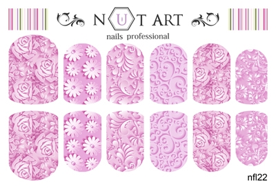 Слайдеры Nut Art Professional, Fantasy flowers nfl22 - 1 