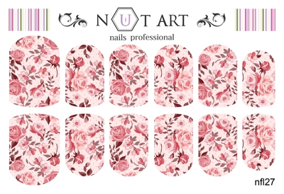 Слайдеры Nut Art Professional, Fantasy flowers nfl27 - 1 