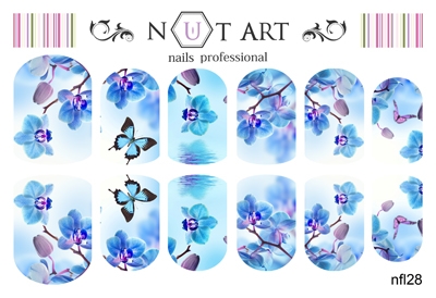 Слайдеры Nut Art Professional, Fantasy flowers nfl28 - 1 