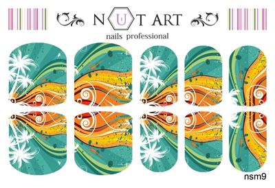 Слайдеры Nut Art Professional, Sommer Mixes nsm9 - 1 