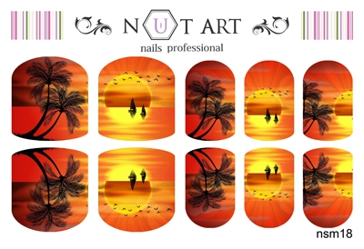 Слайдеры Nut Art Professional, Sommer Mixes nsm18 - 1 
