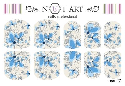 Слайдеры Nut Art Professional, Sommer Mixes nsm27 - 1 
