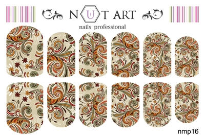 Слайдеры Nut Art Professional, Magic Ornaments nmp16 - 1 