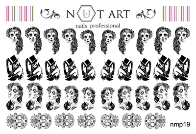 Слайдеры Nut Art Professional, Magic Ornaments nmp19 - 1 