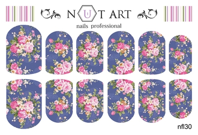 Слайдеры Nut Art Professional, Fantasy flowers nfl30 - 1 