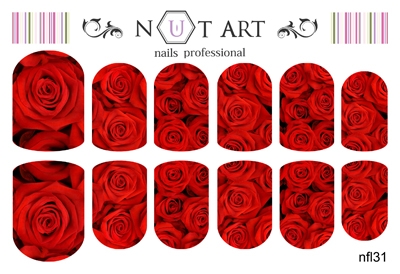 Слайдеры Nut Art Professional, Fantasy flowers nfl31 - 1 