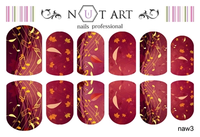 Слайдеры Nut Art Professional, Autumn Waltz naw3 - 1 